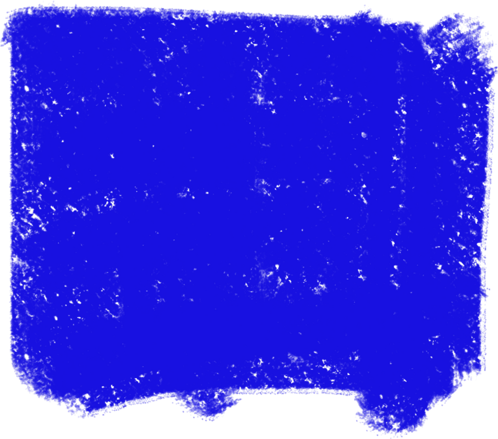 Blue Crayon Transparent Background